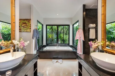 Familienvilla mit zwei Schlafzimmern und privatem Pool — The Bell Pool Villa Resort Phuket